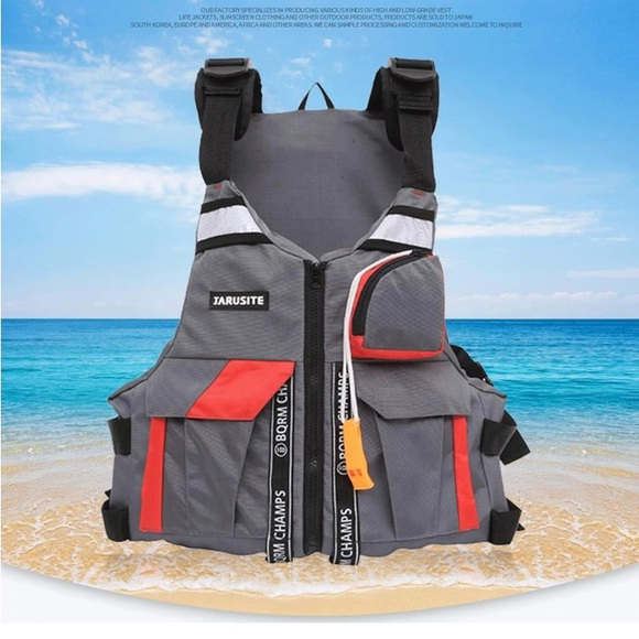 Jurasite Impact Jacket, Wakeboard Vest for Fishing Sailing Surfing Boating New - Picture 9 of 17